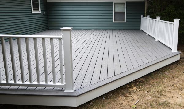 Deck Handrail Installation