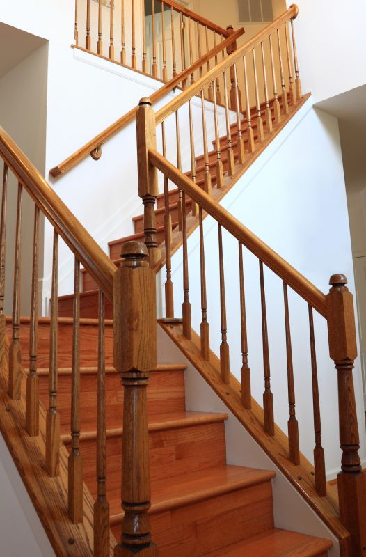 Maple Stairs Installation