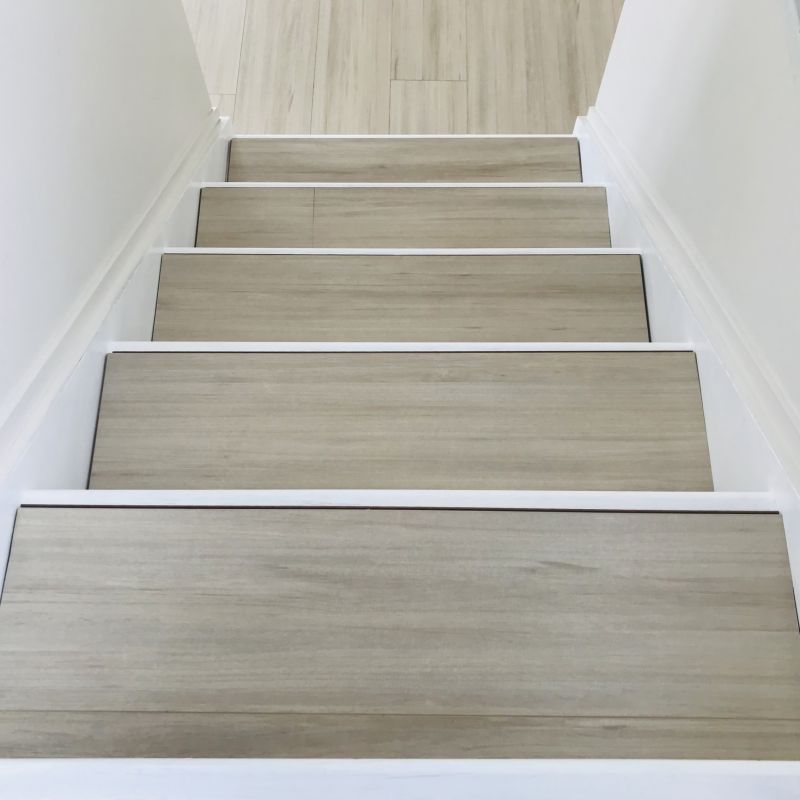 Maple Stairs Installation